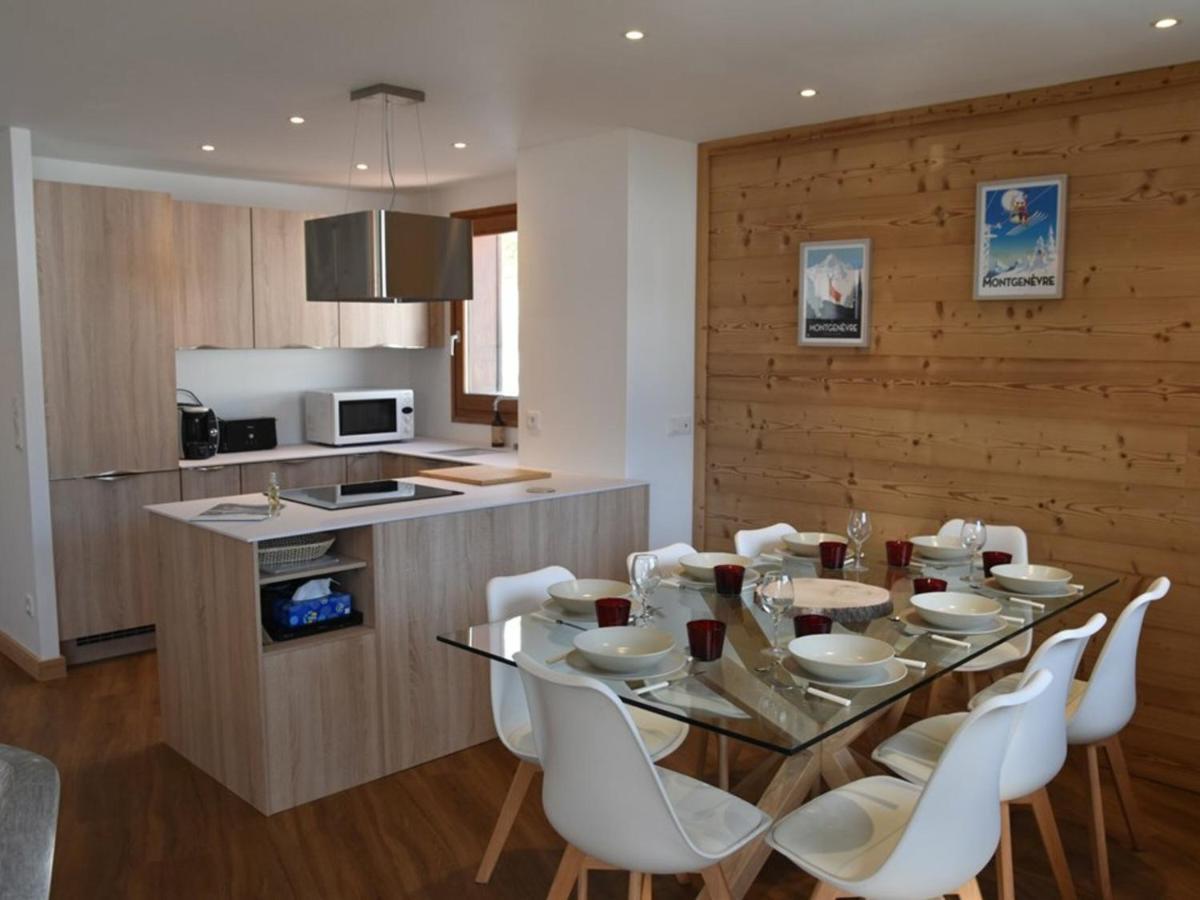 Duplex Renove 3 Chambres Avec Wi-Fi, Garage, Balcon Sud, Proche Pistes A Montgenevre - Fr-1-266-162 Montgenèvre Exterior foto